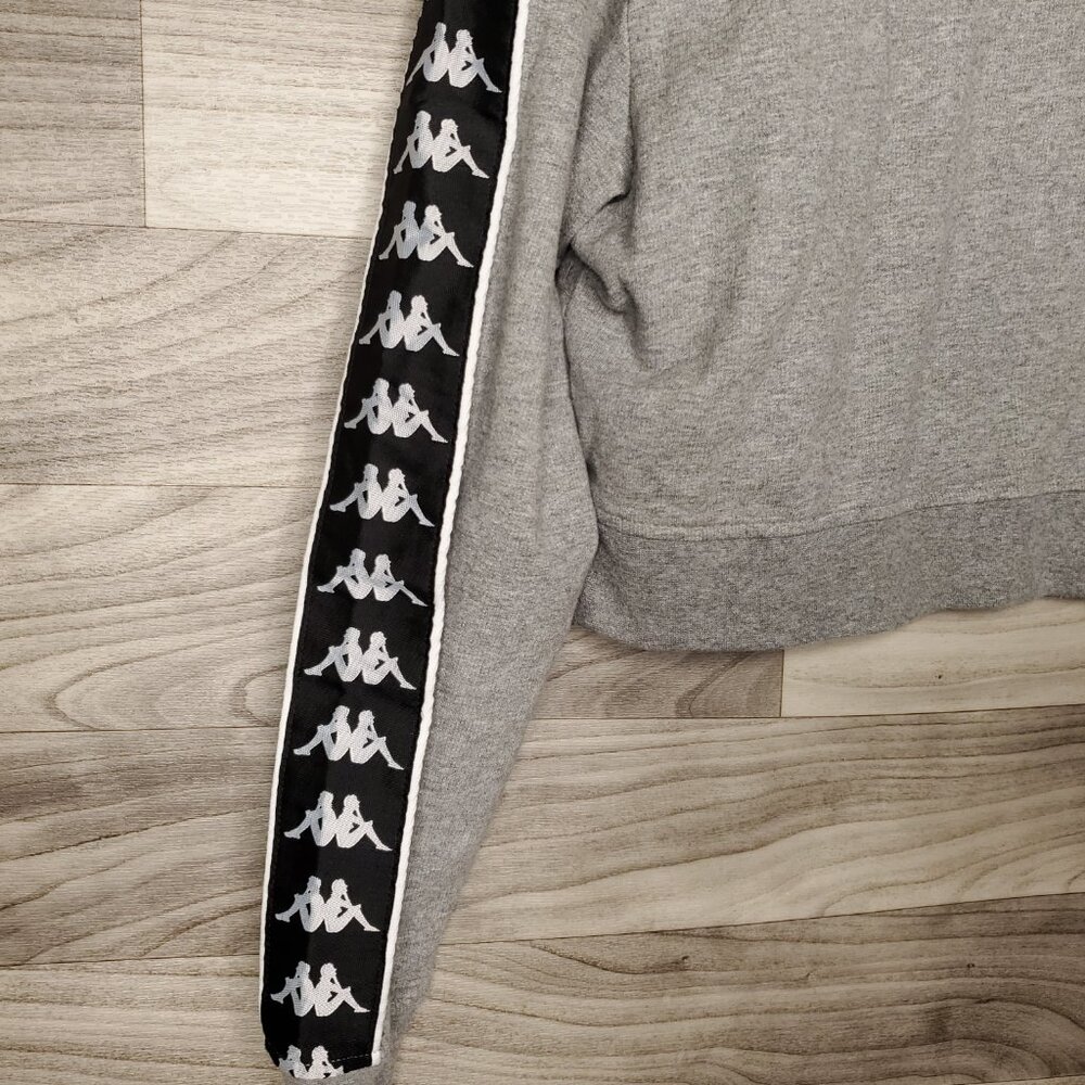 Kappa Boxy Cropped Monogram Pullover Sweatshirt W… - image 4